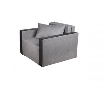 Кресло-кровать Милена с подлокотниками Серый в Нытве - nytva.mebel-74.com | фото