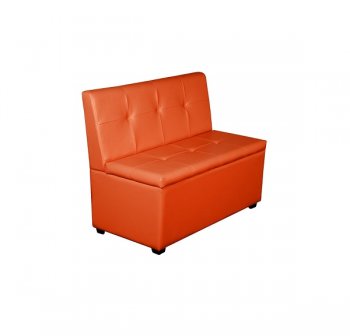 Кухонный диван Уют 1400 Оранжевый в Нытве - nytva.mebel-74.com | фото