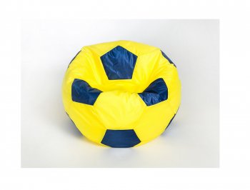 Кресло-мешок Мяч малый желто-синее в Нытве - nytva.mebel-74.com | фото