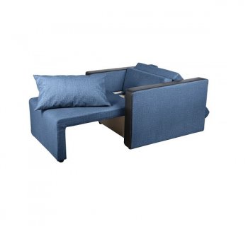 Кресло-кровать Милена с подлокотниками Синий в Нытве - nytva.mebel-74.com | фото