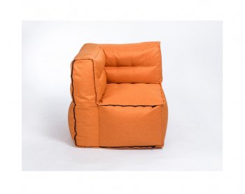 Модульное кресло Комфорт Колор угловое оранжевое в Нытве - nytva.mebel-74.com | фото