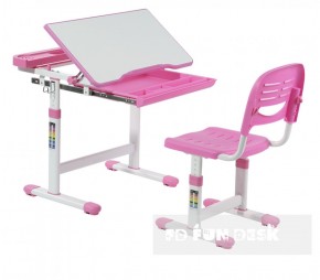Комплект парта + стул трансформеры Cantare Pink в Нытве - nytva.mebel-74.com | фото