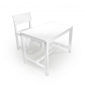 Детский растущий комплект стол и стул Я САМ "Лофт" (Белый, Белый) в Нытве - nytva.mebel-74.com | фото