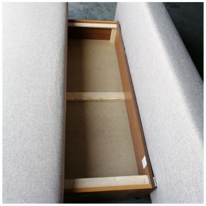 Диван-кровать Комфорт без подлокотников BALTIC BITTER (4 подушки) в Нытве - nytva.mebel-74.com | фото