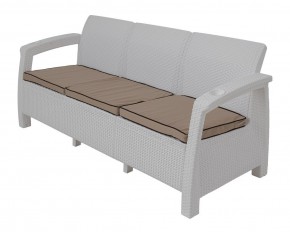 Диван Yalta Premium Sofa 3 Set (Ялта) белый (+подушки под спину) в Нытве - nytva.mebel-74.com | фото