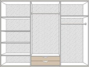 Спальный гарнитур Роза (шкаф 6-ти дверный) в Нытве - nytva.mebel-74.com | фото