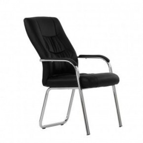 Кресло Barneo K-15 для посетителей и переговорных (черный) в Нытве - nytva.mebel-74.com | фото