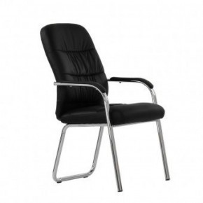 Кресло Barneo K-16 для посетителей и переговорных (черный) в Нытве - nytva.mebel-74.com | фото