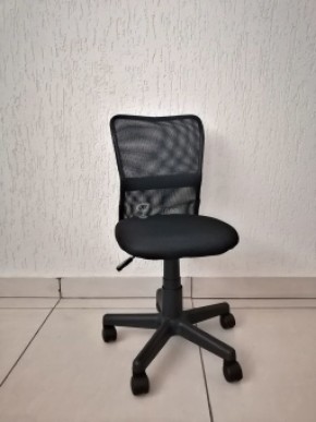 Кресло Barneo K-401 детское (черная ткань/сетка) в Нытве - nytva.mebel-74.com | фото