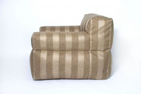 Кресло бескаркасное Уют полоса (Коричневый) в Нытве - nytva.mebel-74.com | фото
