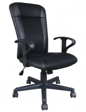 Кресло BRABIX "Optima MG-370" (экокожа/ткань, черное) 531580 в Нытве - nytva.mebel-74.com | фото