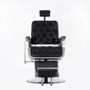 Кресло для барбершопа Barneo 31836E откидная спинка черное в Нытве - nytva.mebel-74.com | фото