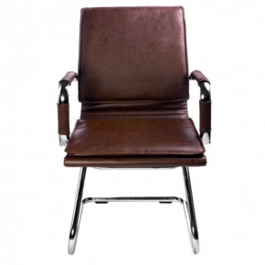 Кресло для посетителя Бюрократ CH-993-Low-V/Brown коричневый в Нытве - nytva.mebel-74.com | фото