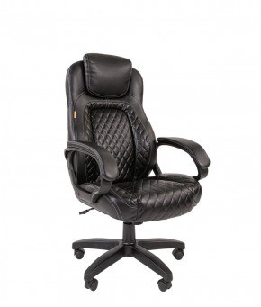Кресло для руководителя  CHAIRMAN 432 (Экокожа черная) в Нытве - nytva.mebel-74.com | фото