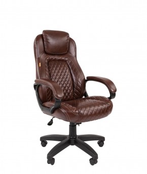 Кресло для руководителя  CHAIRMAN 432 (Экокожа коричневая) в Нытве - nytva.mebel-74.com | фото