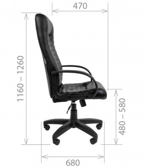 Кресло для руководителя CHAIRMAN 480 LT (Экокожа) в Нытве - nytva.mebel-74.com | фото