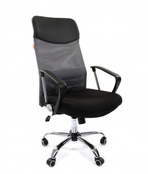 Кресло для руководителя CHAIRMAN 610 N(15-21 черный/сетка серый) в Нытве - nytva.mebel-74.com | фото
