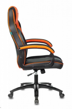 Кресло игровое Бюрократ VIKING 2 AERO ORANGE черный/оранжевый в Нытве - nytva.mebel-74.com | фото