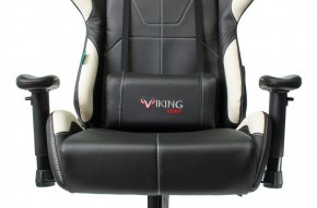Кресло игровое Бюрократ VIKING 5 AERO WHITE черный/белый в Нытве - nytva.mebel-74.com | фото