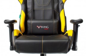 Кресло игровое Бюрократ VIKING 5 AERO YELLOW черный/желтый в Нытве - nytva.mebel-74.com | фото