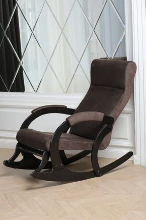 Кресло-качалка МАРСЕЛЬ 33-Т-AC (кофе) в Нытве - nytva.mebel-74.com | фото