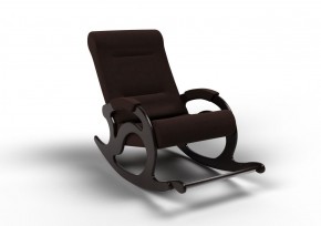 Кресло-качалка Тироль 12-Т-ГР (ткань/венге) ГРАФИТ в Нытве - nytva.mebel-74.com | фото