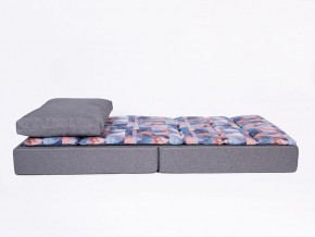Кресло-кровать бескаркасное Харви (коричневый-квадро беж) в Нытве - nytva.mebel-74.com | фото