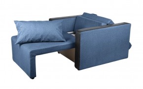 Кресло-кровать Милена с подлокотниками (синий) Велюр в Нытве - nytva.mebel-74.com | фото