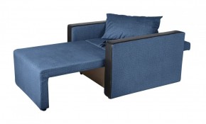 Кресло-кровать Милена с подлокотниками (синий) Велюр в Нытве - nytva.mebel-74.com | фото