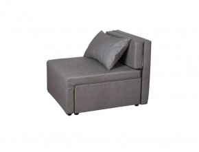 Кресло-кровать Милена (серый) Велюр в Нытве - nytva.mebel-74.com | фото