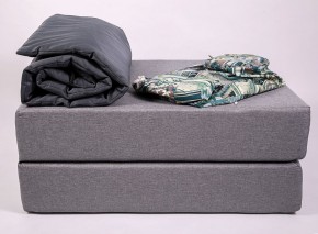 Кресло-кровать-пуф бескаркасное Прайм (сиреневый-серый) в Нытве - nytva.mebel-74.com | фото