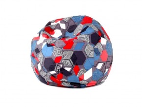 Кресло-мешок Мяч M (Geometry Slate) в Нытве - nytva.mebel-74.com | фото