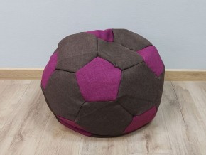 Кресло-мешок Мяч S (Savana Chocolate-Savana Berry) в Нытве - nytva.mebel-74.com | фото