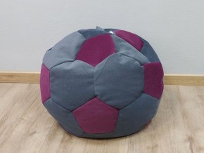 Кресло-мешок Мяч S (Shaggy Grafit-Shaggy Wine) в Нытве - nytva.mebel-74.com | фото
