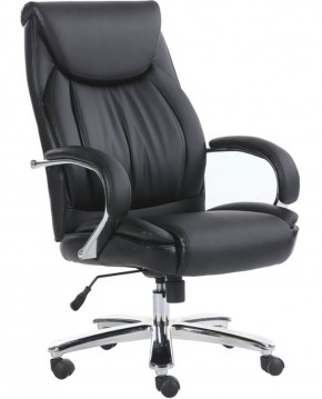 Кресло офисное BRABIX PREMIUM "Advance EX-575" (хром, экокожа, черное) 531825 в Нытве - nytva.mebel-74.com | фото