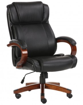 Кресло офисное BRABIX PREMIUM "Magnum EX-701" (дерево, рециклированная кожа, черное) 531827 в Нытве - nytva.mebel-74.com | фото