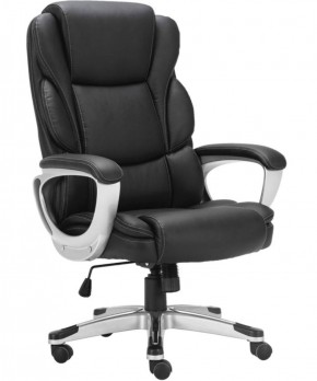 Кресло офисное BRABIX PREMIUM "Rest EX-555" (пружинный блок, экокожа, черное) 531938 в Нытве - nytva.mebel-74.com | фото