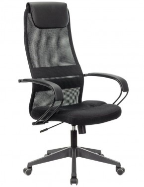 Кресло офисное BRABIX PREMIUM "Stalker EX-608 PL" (ткань-сетка/кожзам, черное) 532090 в Нытве - nytva.mebel-74.com | фото