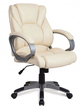 Кресло офисное BRABIX "Eldorado EX-504", экокожа, бежевое, 531167 в Нытве - nytva.mebel-74.com | фото