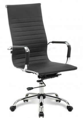 Кресло офисное BRABIX "Energy EX-509" (экокожа, хром, черное) 530862 в Нытве - nytva.mebel-74.com | фото