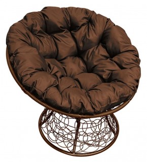 Кресло "ПАПАСАН" ротанг (каркас коричневый) в Нытве - nytva.mebel-74.com | фото