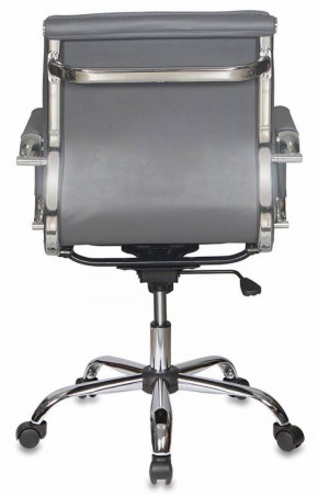 Кресло руководителя Бюрократ CH-993-LOW/GREY серый в Нытве - nytva.mebel-74.com | фото