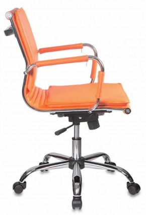 Кресло руководителя Бюрократ CH-993-LOW/ORANGE оранжевый в Нытве - nytva.mebel-74.com | фото