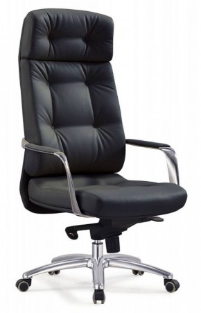 Кресло руководителя Бюрократ _DAO/BLACK черный в Нытве - nytva.mebel-74.com | фото
