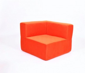 Кресло-угловое-модуль бескаркасное Тетрис 30 (Оранжевый) в Нытве - nytva.mebel-74.com | фото