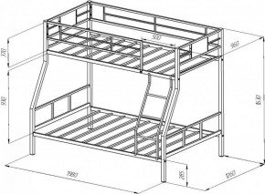 Кровать двухъярусная «Гранада-1» в Нытве - nytva.mebel-74.com | фото