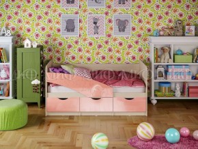 Кровать Бабочки (Розовый металлик) 1600 в Нытве - nytva.mebel-74.com | фото