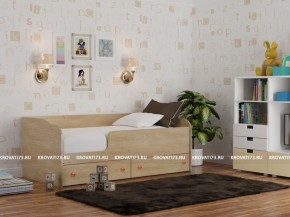 Кровать детская Панда + борт + 2 ящика (1000) в Нытве - nytva.mebel-74.com | фото
