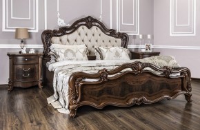 Кровать двуспальная Илона с мягким изголовьем (1800) караваджо в Нытве - nytva.mebel-74.com | фото