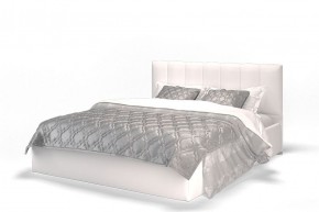 Кровать Элен 1400 + основание (Vega white) белый в Нытве - nytva.mebel-74.com | фото